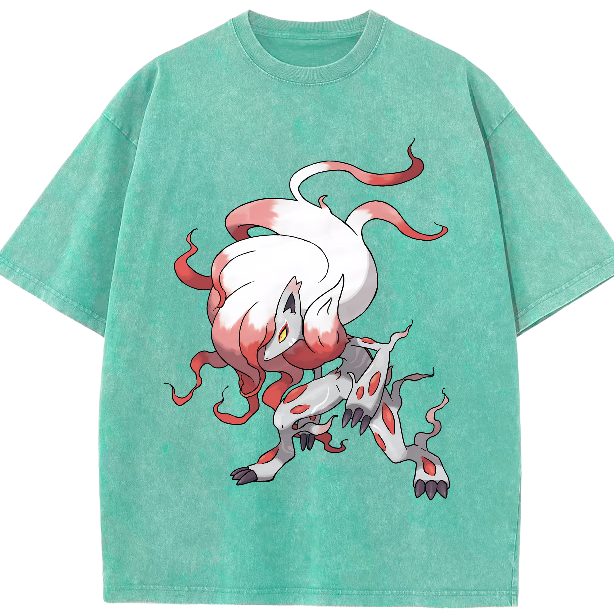 （画像用） ポケットモンスター Pokémon 綿100% ヴィンテージ風 半袖Tシャツ（フロントプリント）